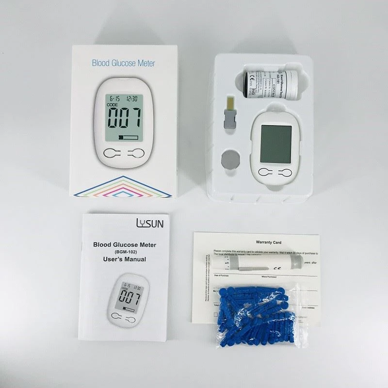 Blood Sugar Level Test Kit - Packing
