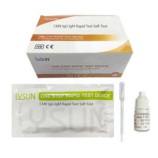 lsun cytomegalovirus igg/igm 빠른 테스트 자체 테스트 cmv-w 21- gm