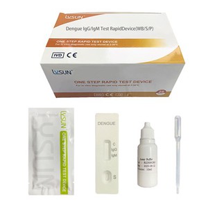 Lysun Dengue IgG/IgM 신속 테스트 자가 테스트