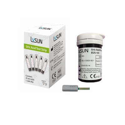 EUS -101 스트립 홈 사용 정확한 요산 테스트 스트립 테스트 키트